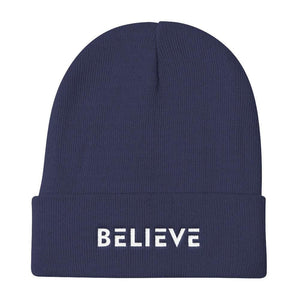 Believe Knit Beanie - One-size / Navy - Hats