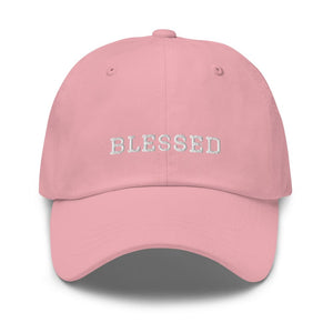 Blessed Graduate Adjustable Christian Cotton Baseball Cap - Pink