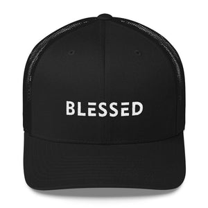 Blessed Snapback Trucker Hat - One-size / Black - Hats