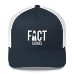 FACT goods Logo Snapback Trucker Hat