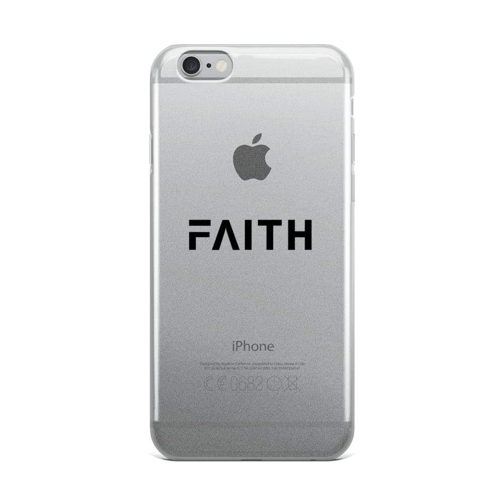 Faith Christian Iphone Case - Iphone 6 Plus/6S Plus / Black - Phone Cases