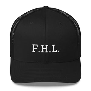 FHL (Faith Hope Love) Snapback Trucker Cap - One-size / Black - Hats