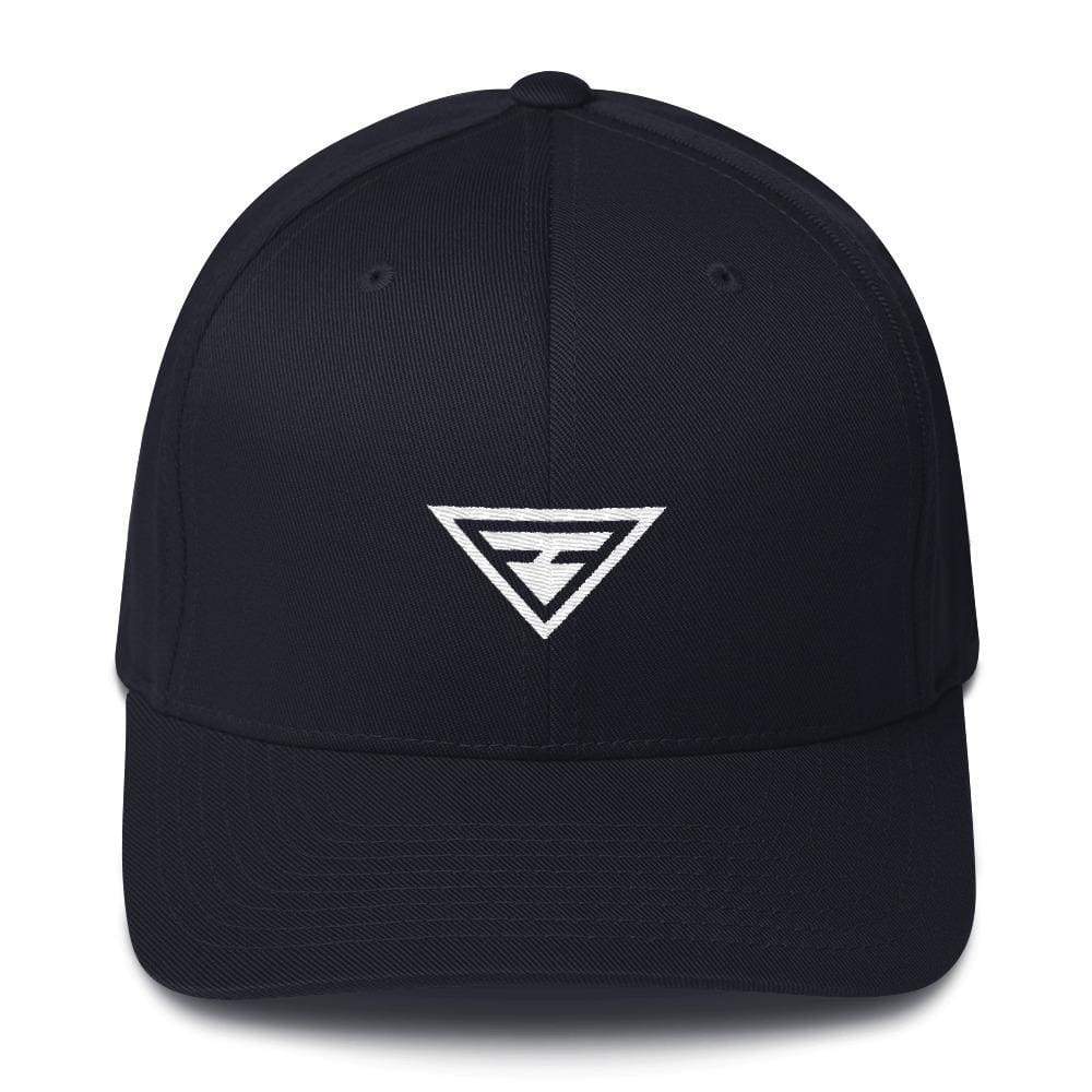 Hero Fitted Flexfit Twill Baseball Hat - S/m / Dark Navy - Hats