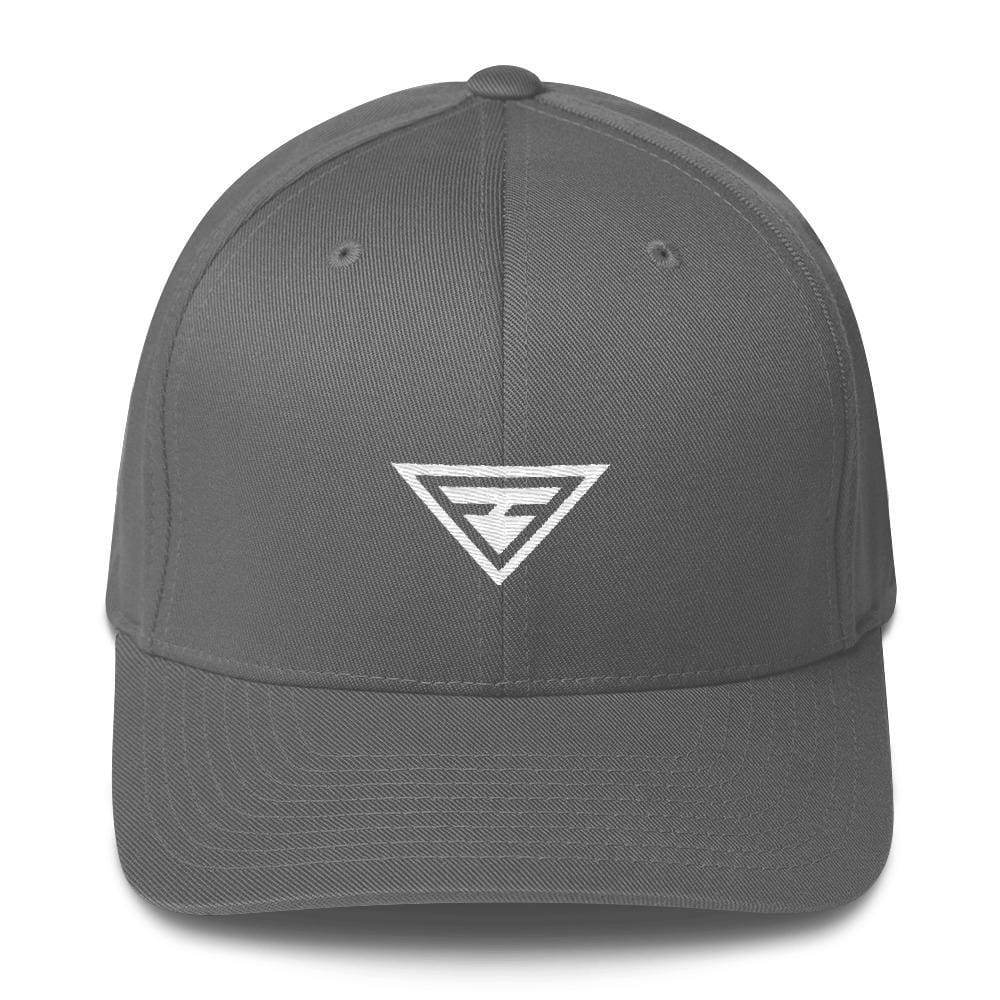 Hero Fitted Flexfit Twill Baseball Hat - S/m / Grey - Hats