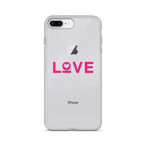 Love Iphone Case - Iphone 7 Plus/8 Plus / Pink - Phone Cases