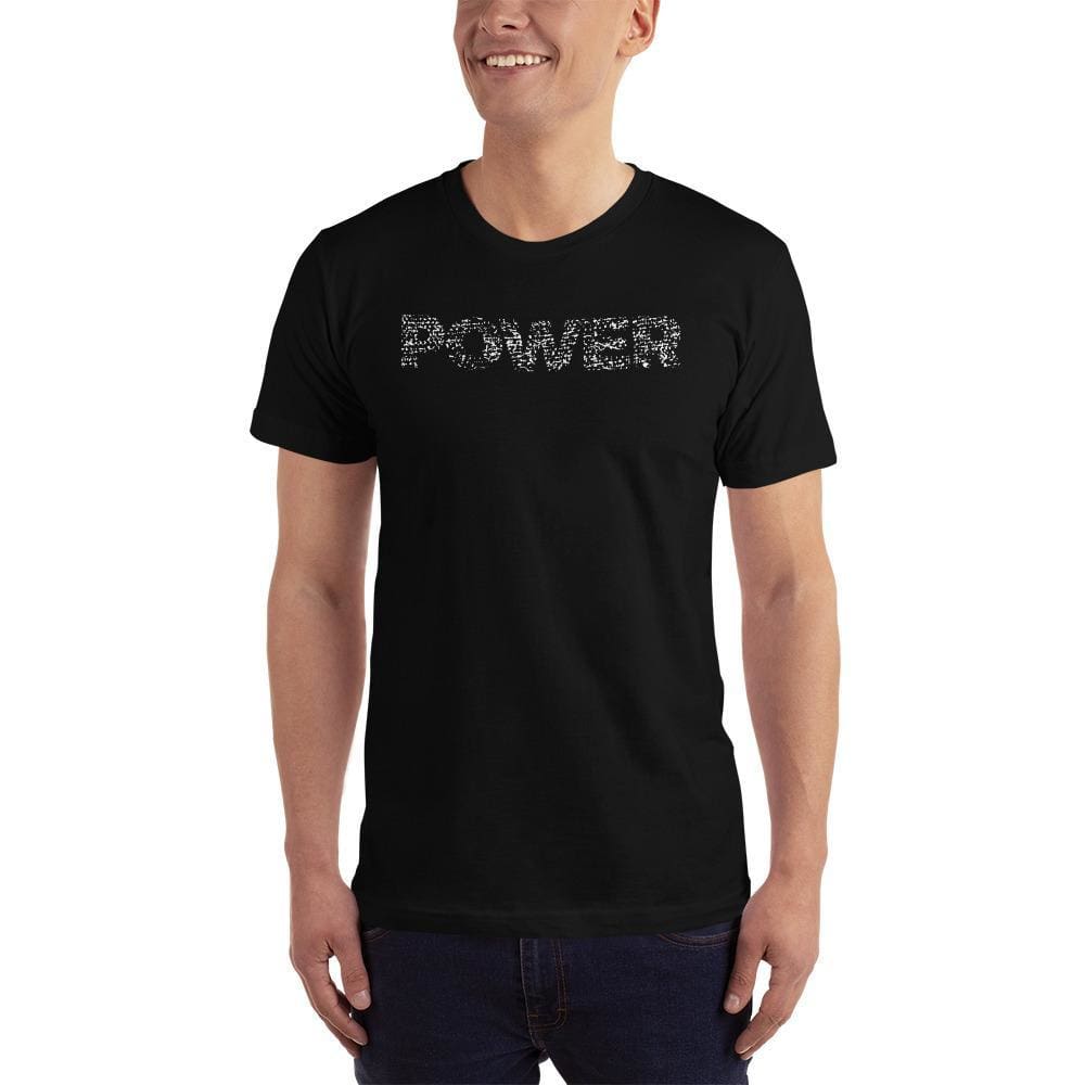 Mens Power & Grit T-Shirt - XS / Black - T-Shirts