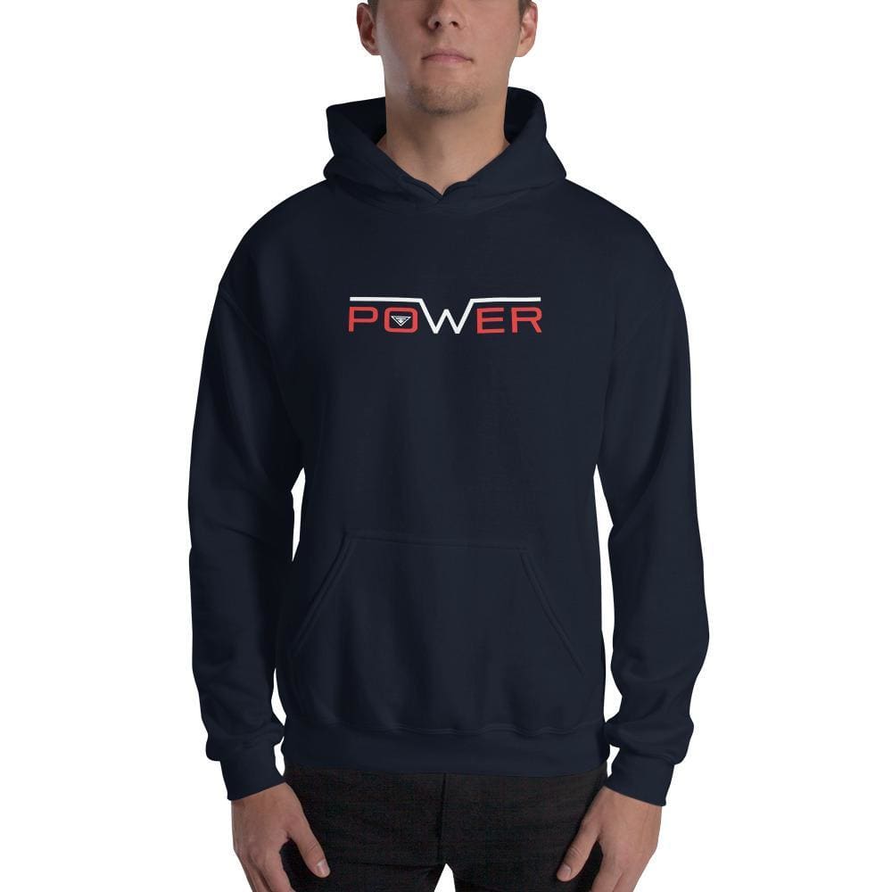 Mens Power Hooded Sweatshirt - S / Navy - Sweatshirts