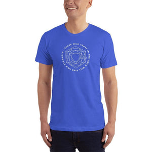 Mens Those Who Trust in the Lord Will Find New Strength Christian T-Shirt - S / Royal Blue - T-Shirts