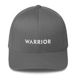 Warrior & White Ribbon Flexfit Fitted Fitted Hat
