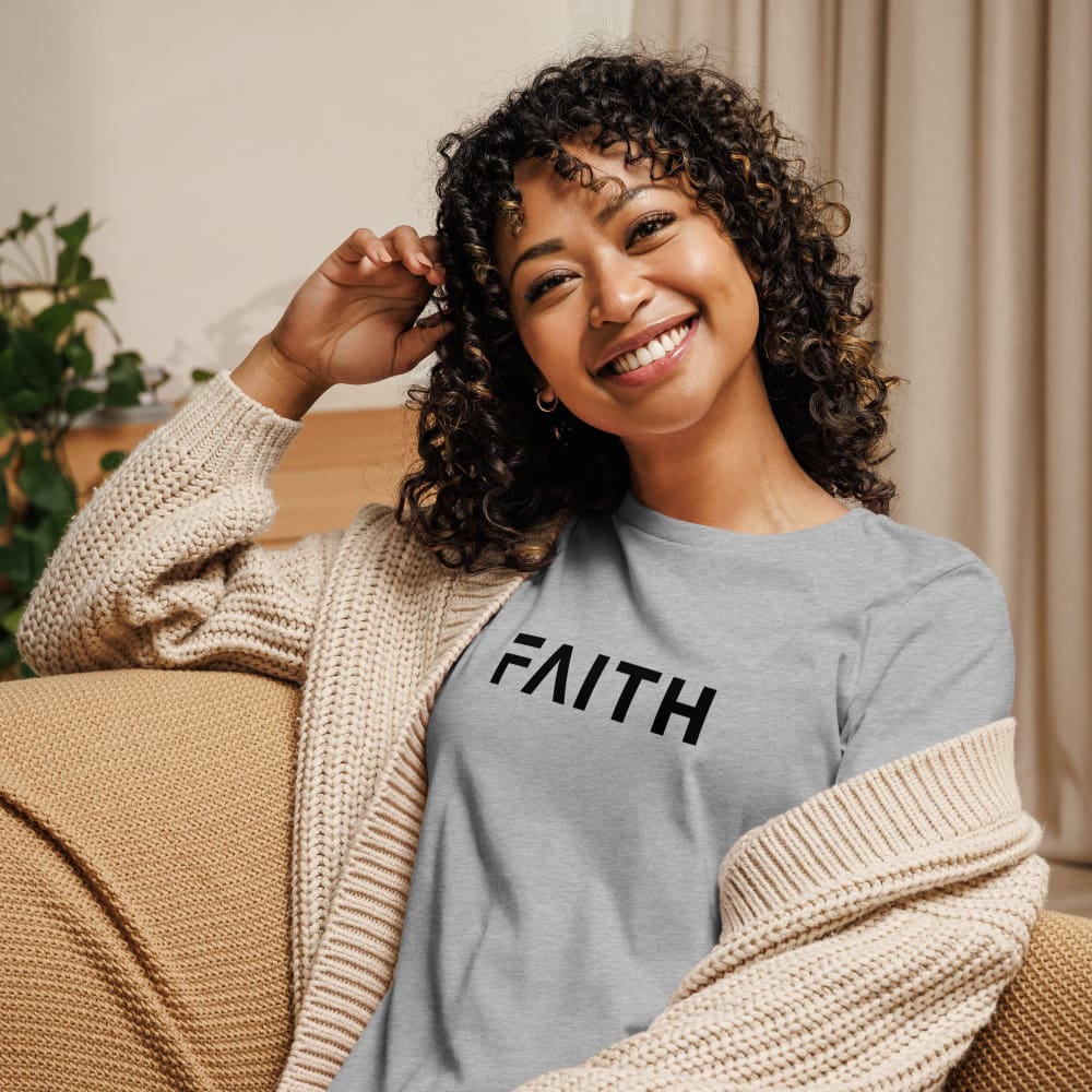 Women's Simple Faith Christian Short Sleeve T-Shirt