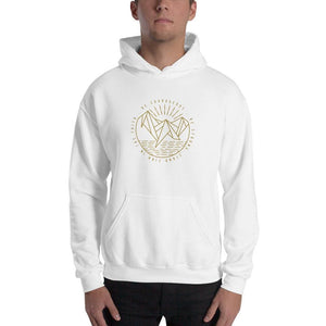 Be Courageous Be Strong Stand Firm in the Faith Pullover Hoodie Sweatshirt - S / White - Sweatshirts