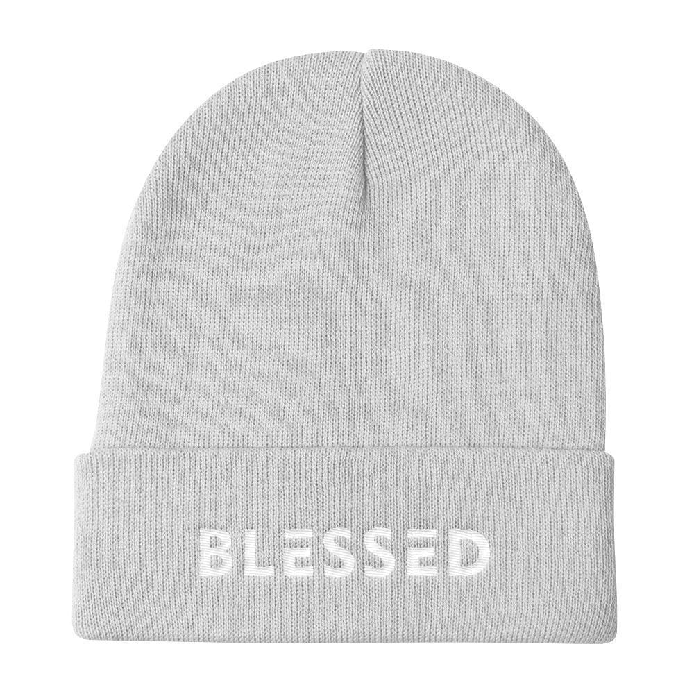 Blessed Knit Beanie - One-size / White - Hats