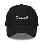 Blessed Scribble Christian Baseball Cap