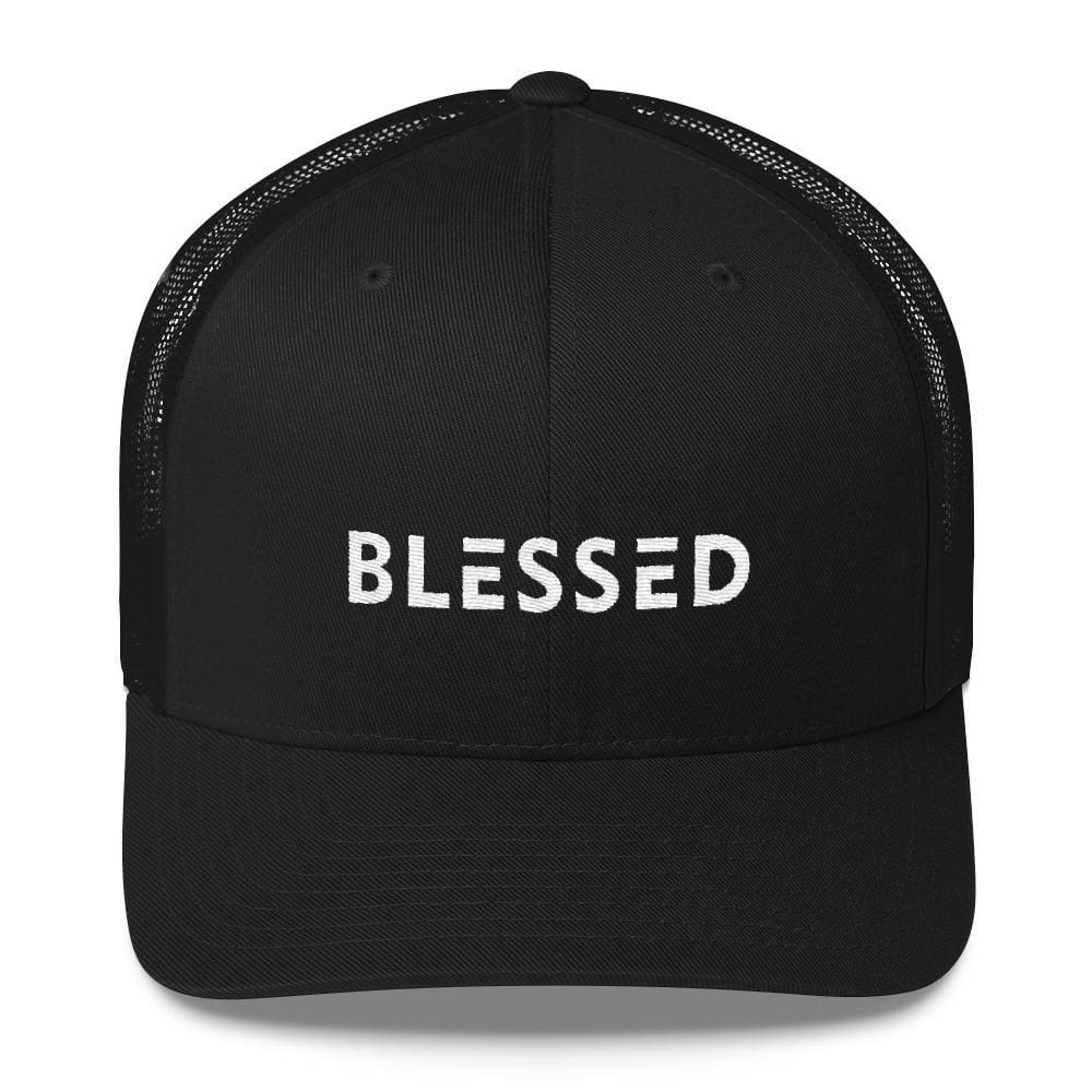 Blessed Snapback Trucker Hat - One-size / Black - Hats