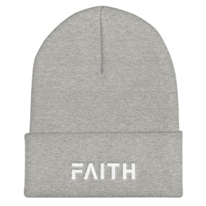 FAITH Christian Beanie - One-size / Heather Grey - Hats