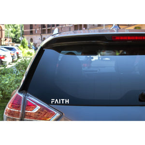 FAITH Christian Sticker - 6 inch sticker - Sticker