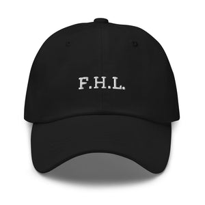 Faith Hope Love Adjustable Christian Baseball Cap - Black