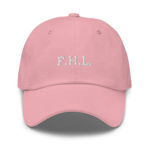 Faith Hope Love Adjustable Christian Baseball Cap - Pink