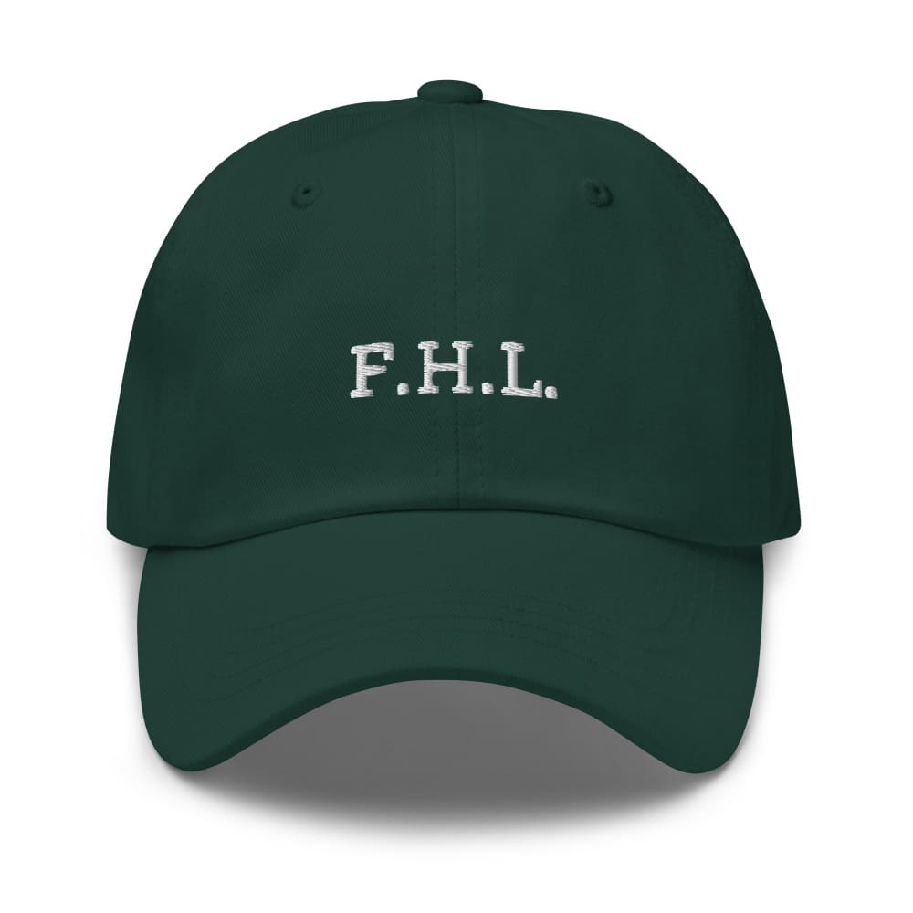 Faith Hope Love Adjustable Christian Baseball Cap - Spruce