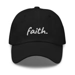 Faith Scribble Christian Cotton Baseball Cap