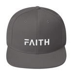 Faith Snapback Hat with Flat Brim