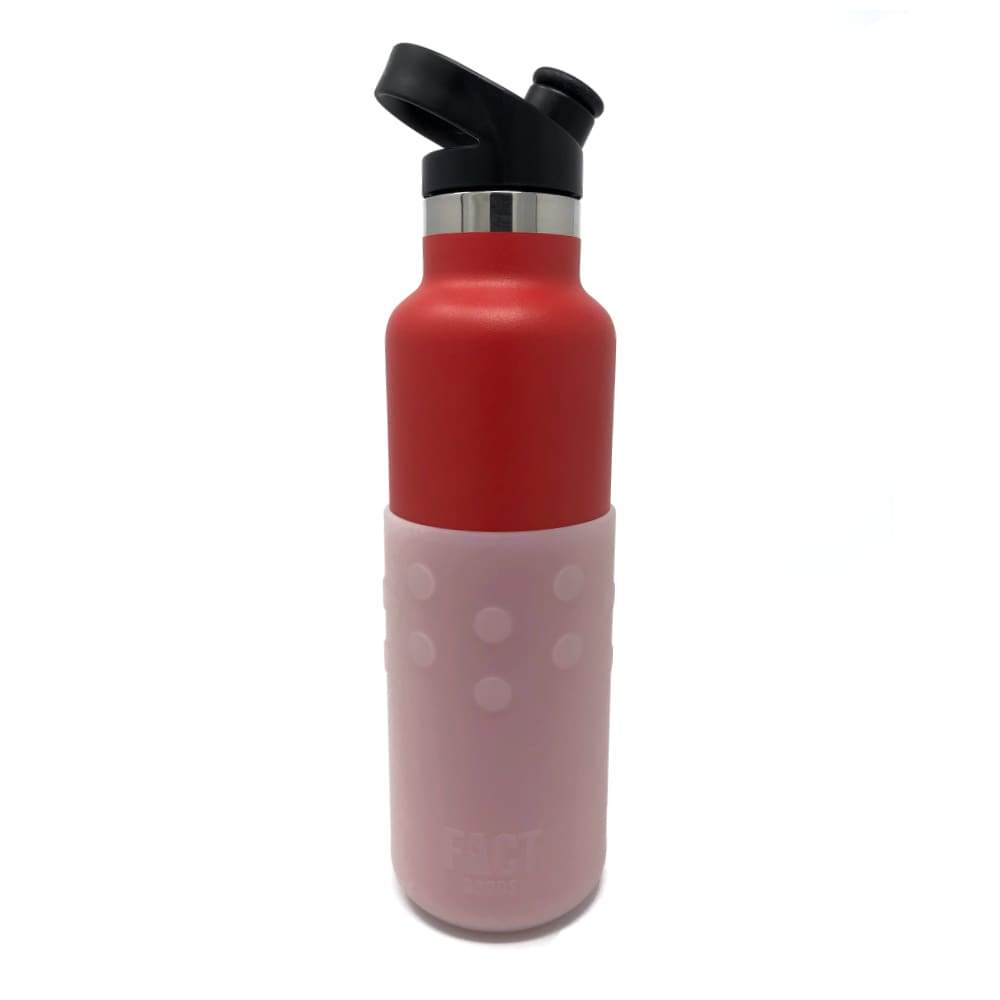 
            
                Load image into Gallery viewer, Frosted White GiveGrip Silicone Sleeve for 17oz Swell Water Bottles and 18-24oz Hydro Flask - Water Bottle Sleeve
            
        