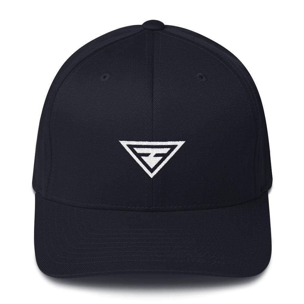 Hero Fitted Flexfit Twill Baseball Hat - S/m / Dark Navy - Hats