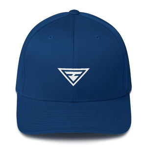 Hero Fitted Flexfit Twill Baseball Hat - S/m / Royal Blue - Hats