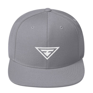 
            
                Load image into Gallery viewer, Hero Snapback Hat with Flat Brim - One-size / Silver - Hats
            
        