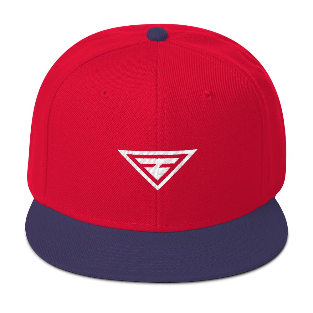 Hero Wool-Blend Flat Brim Snapback Hat - Hats