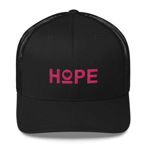 Hope Snapback Trucker Hat - One-Size / Black - Hats