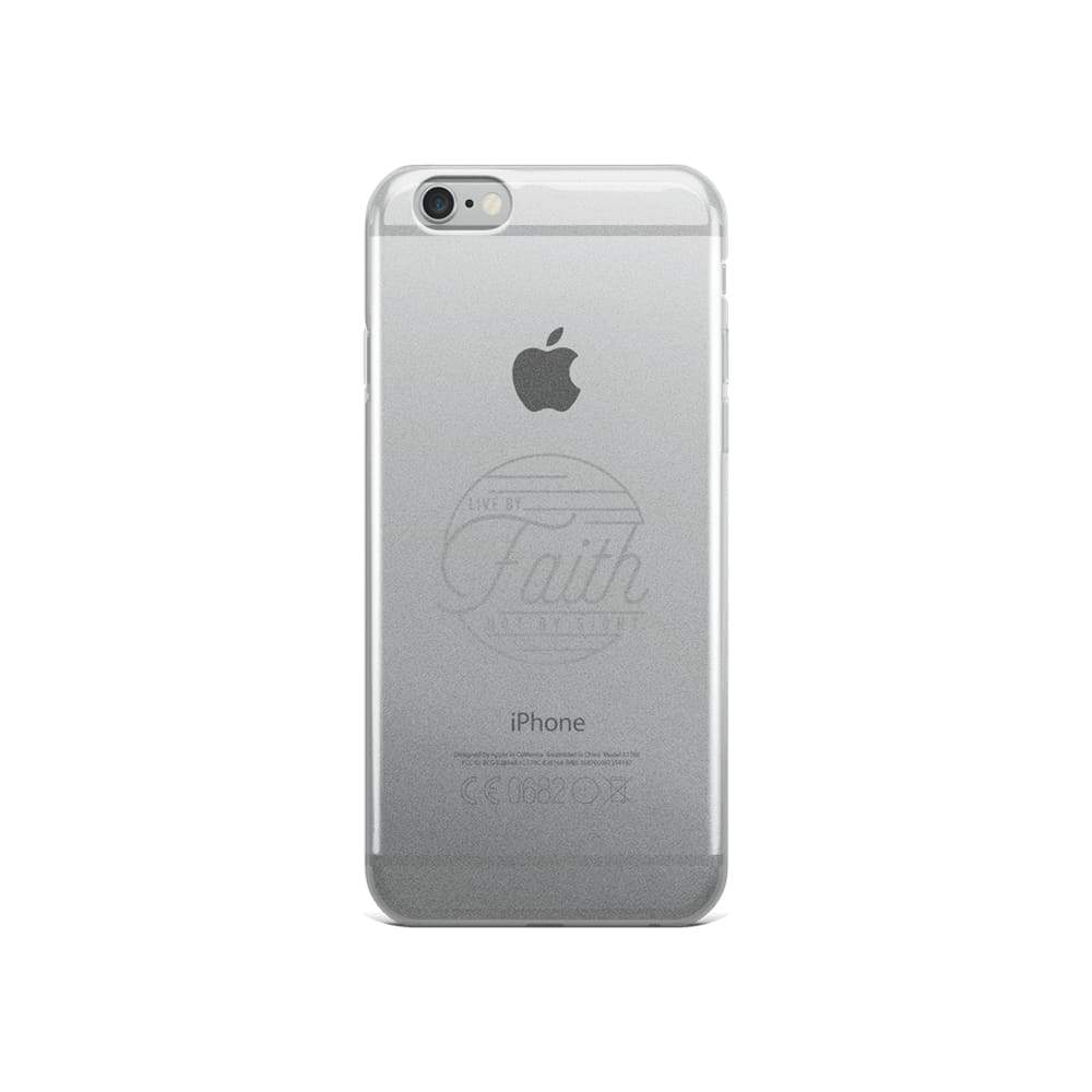 Live By Faith Christian Iphone Case - Iphone 6/6S / Grey - Phone Cases