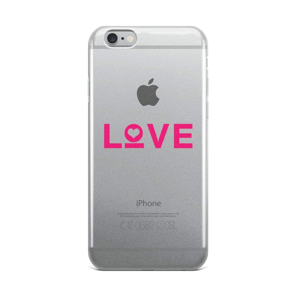 Love Iphone Case - Iphone 6 Plus/6S Plus / Pink - Phone Cases