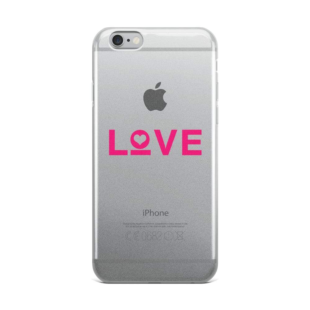 
            
                Load image into Gallery viewer, Love Iphone Case - Iphone 6 Plus/6S Plus / Pink - Phone Cases
            
        