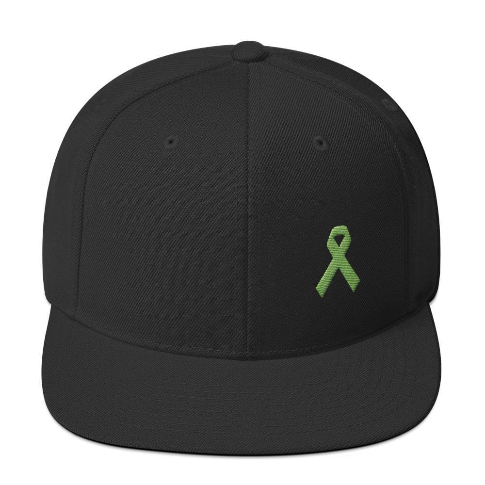
            
                Load image into Gallery viewer, Lymphoma Awareness Snapback Hat - One-size / Black - Hats
            
        