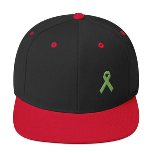 Lymphoma Awareness Snapback Hat - One-size / Black/ Red - Hats