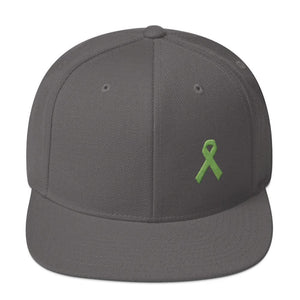 Lymphoma Awareness Snapback Hat - One-size / Dark Grey - Hats