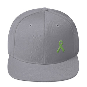Lymphoma Awareness Snapback Hat - One-size / Silver - Hats