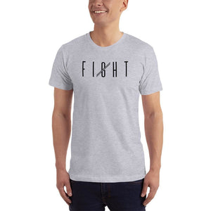 Mens Fight T-Shirt - XS / Heather Grey - T-Shirts