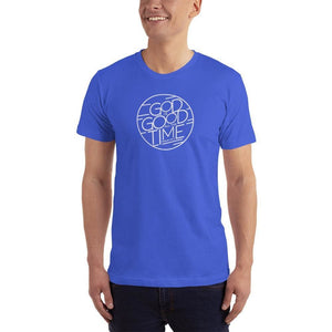 Mens God is Good All the Time Christian T-Shirt - S / Royal Blue - Tank Tops