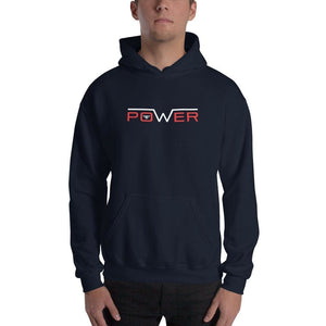 
            
                Load image into Gallery viewer, Mens Power Hooded Sweatshirt - S / Navy - Sweatshirts
            
        