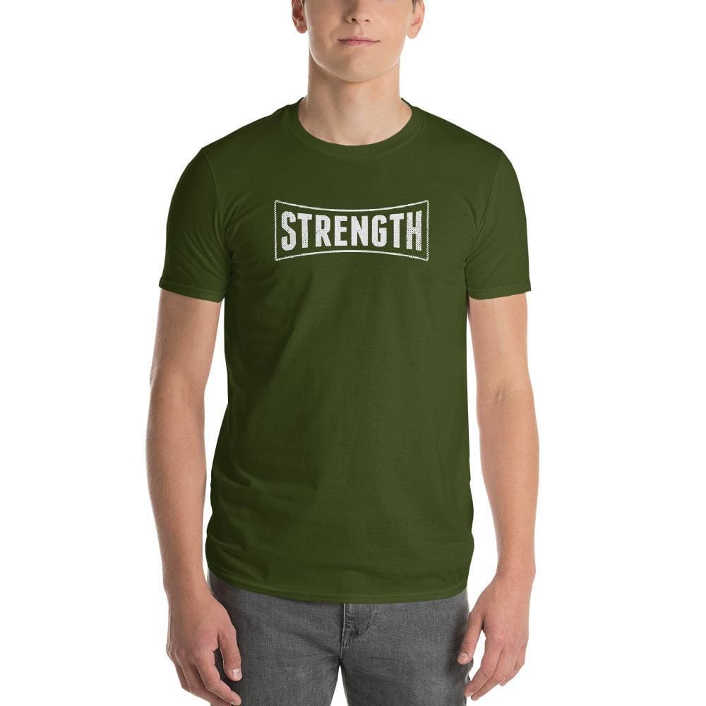 Mens Strength T-Shirt - S / City Green - T-Shirts