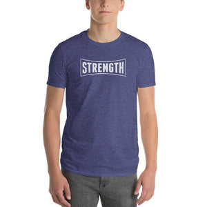 Mens Strength T-Shirt - S / Heather Blue - T-Shirts