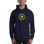 Never Give up Without a Fight Hooded Sweatshirt (Navy)