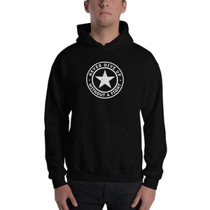 Never Give up Without a Fight Hoodie Sweatshirt - S / Black - Sweatshirts