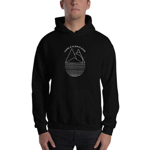 
            
                Load image into Gallery viewer, There is Always Hope Hoodie Sweatshirt - S / Black - Sweatshirts
            
        