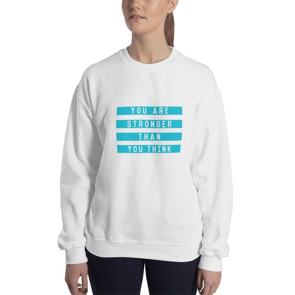 Unisex Making our Mark Crewneck Sweatshirt - S / White