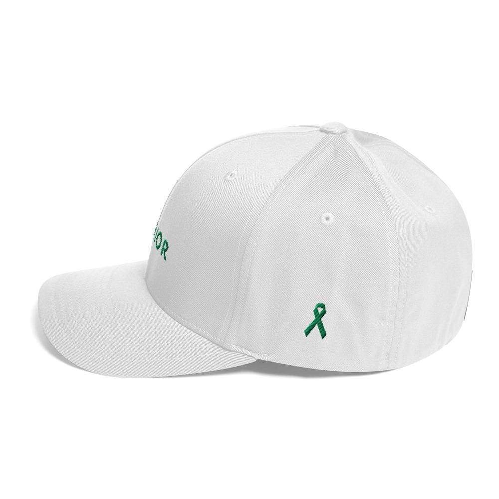 
            
                Load image into Gallery viewer, Warrior &amp;amp; Green Ribbon Fitted Twill Baseball Hat - Hats
            
        