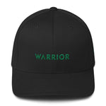 Warrior & Green Ribbon Fitted Twill Baseball Hat