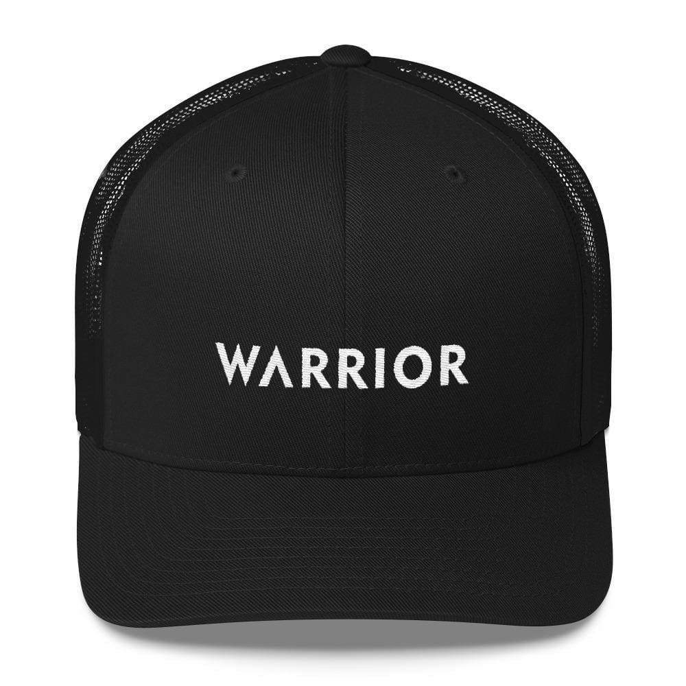 Warrior Snapback Trucker Hat - One-size / Black - Hats
